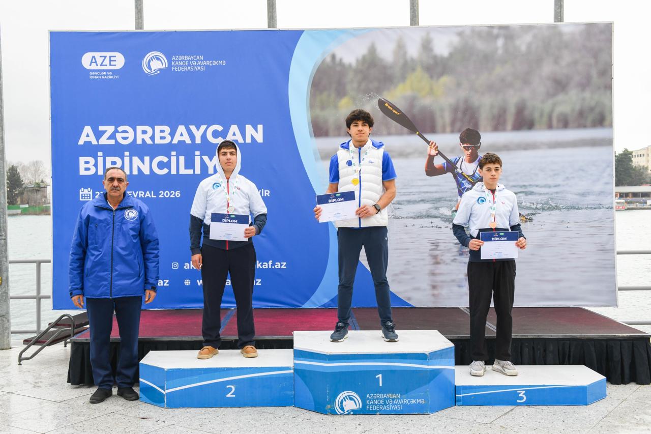 Avarçəkmə və kanoe üzrə Azərbaycan birinciliyi keçirilib